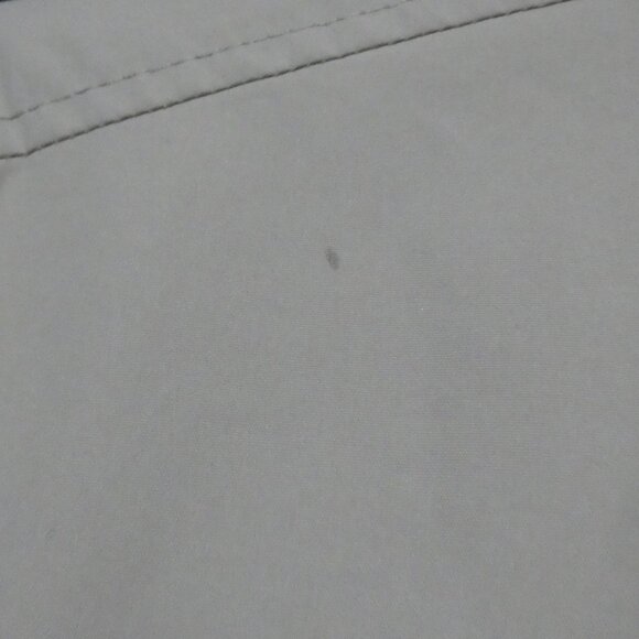 IZOD | large | Beige Hooded Jacket With Plaid Lining | Removeable Hood - Picture 15 of 15